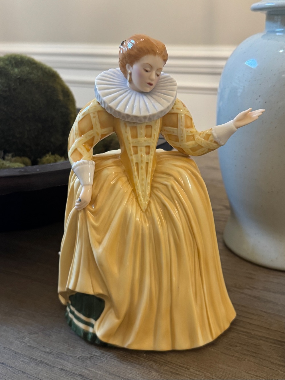 Franklin Porcelain - Katherine "The Galliard" - Hand Painted